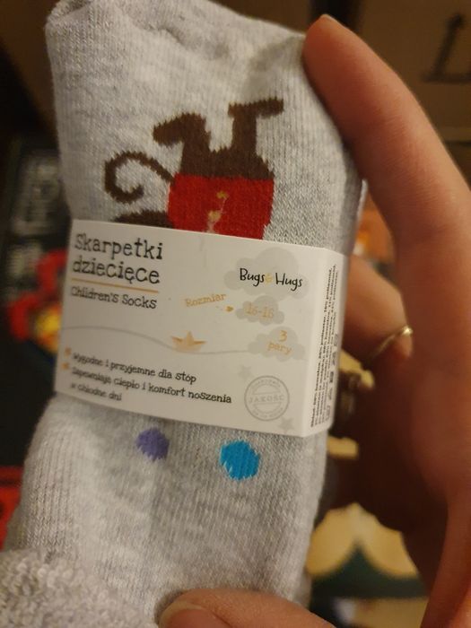 Skarpetki, buciki niechodki nowe