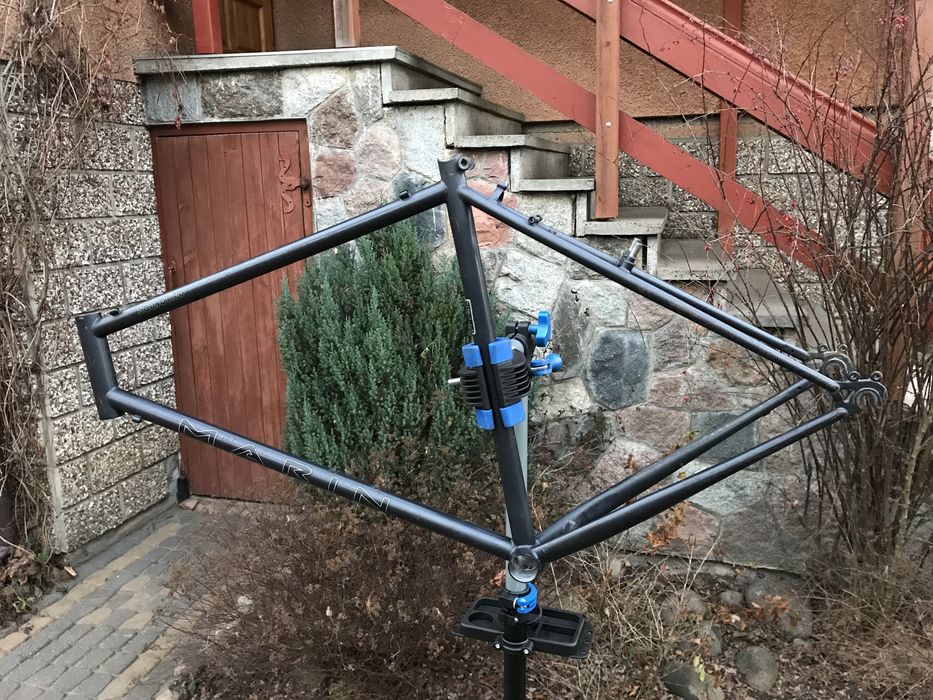 Rama MARIN sasualito pod koła 28 crmo tange custom gravel bikepacking
