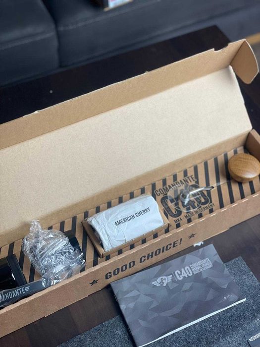 Młynek Comandante C40 MK4 Nitro Blade-American Cherry Grinder