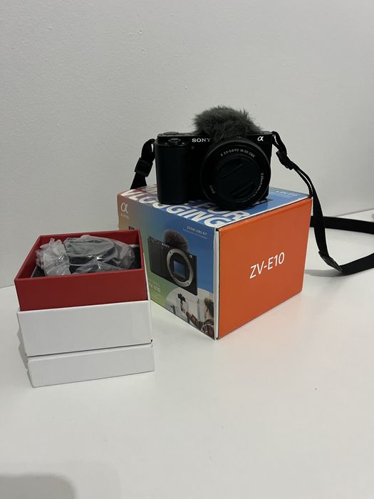 Sony ZV-E10 + Kit Completo – Excelente Estado