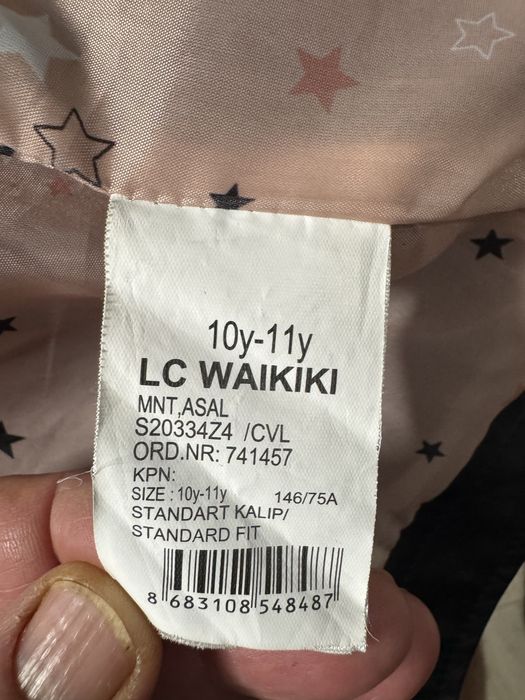 Куртка з еко-шкіри LCWAIKIKI на дівчинку 10-11 років, 140-146 см