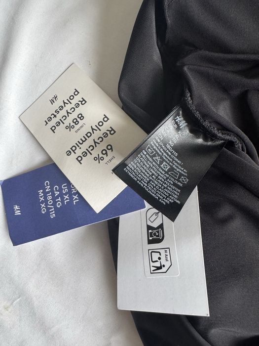 Kostium kąpielowy 1 ramiączko H&M XL