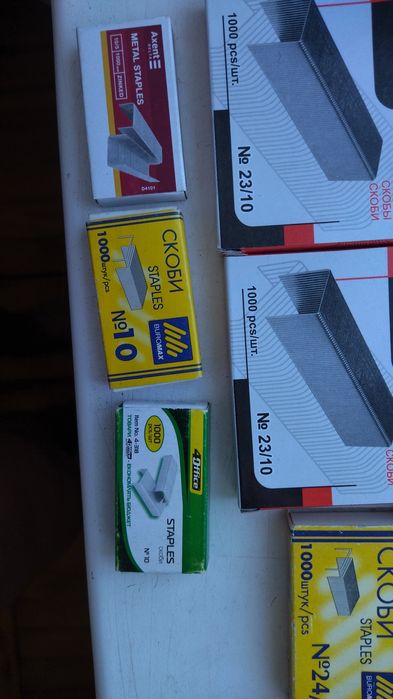 Скобы для степлер