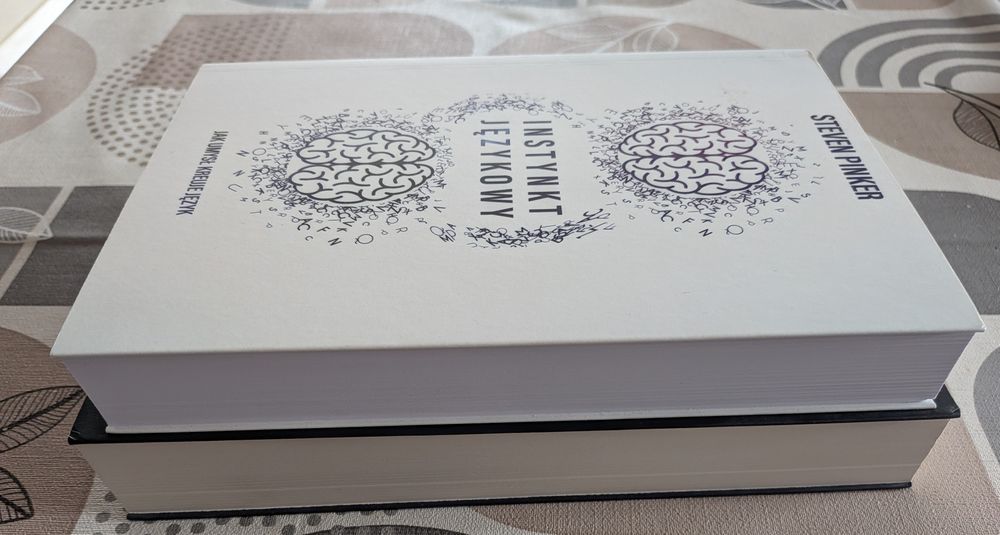Steven Pinker - Jak działa umysł, Instynkt Językowy, wyprzedaż
