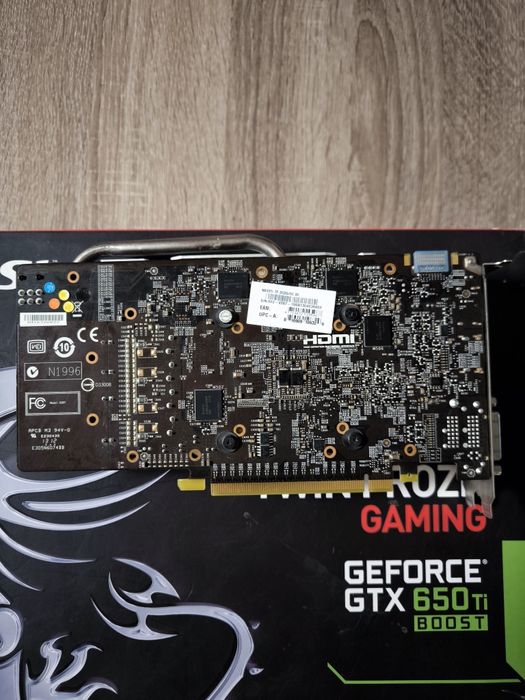 MSI Twin Frozr GeForce GTX 650 Ti Boost