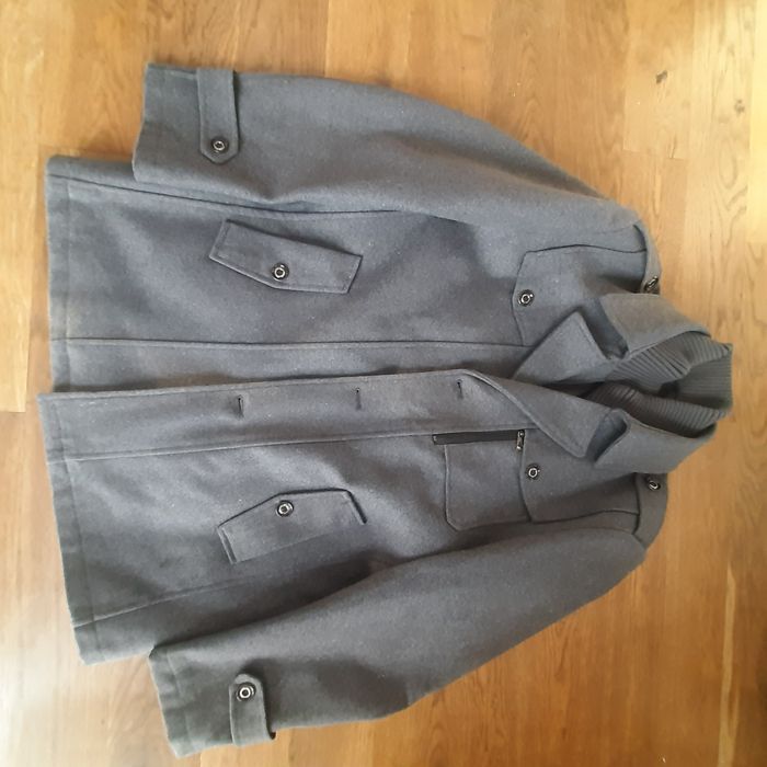 Płaszcz męski szary