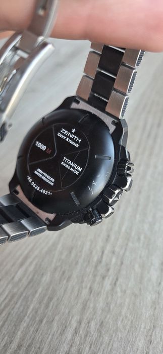 Швейцарський годинник Zenith Defy Xtreme Open Chronograph