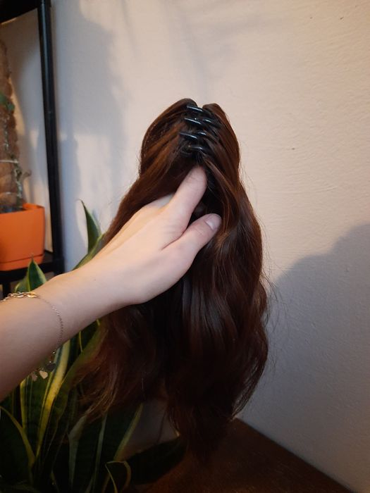 Dopinka do włosów doczepiane włosy na spince