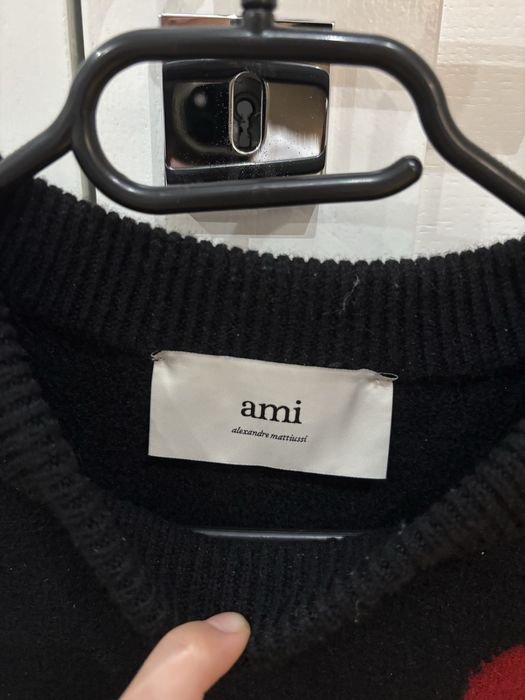 Sweter ami czarny