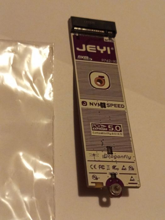Karta PCI-E na dyski NVME