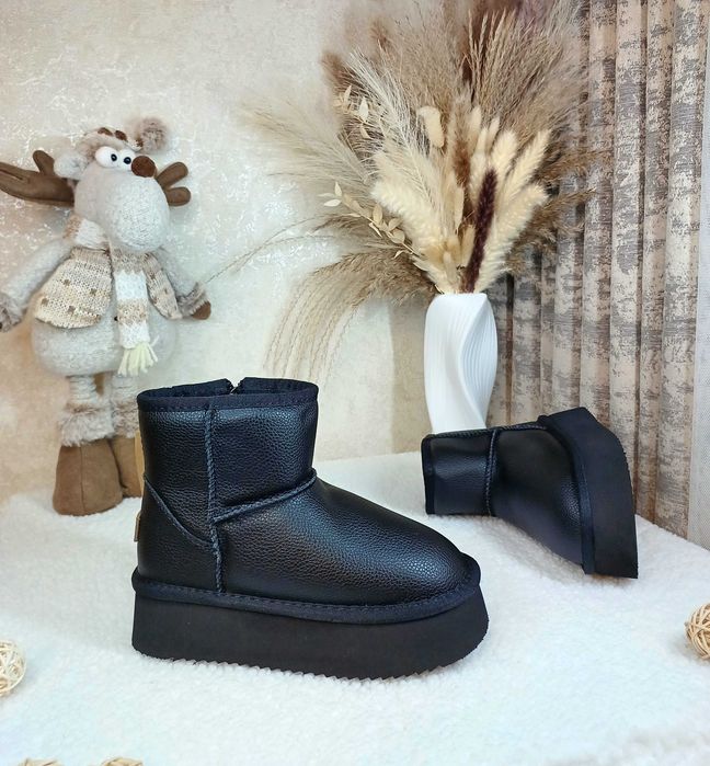 Дитячі зимові уггі чоботи для дівчинки 32 33 37 черевики