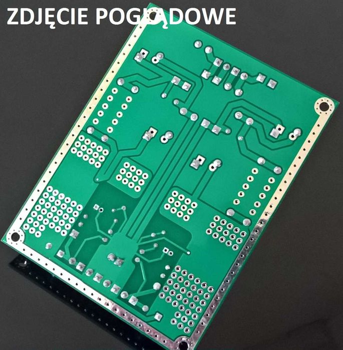 Płytka pcb - zasilacz niskoszumny symetryczny LT1963/LT3015