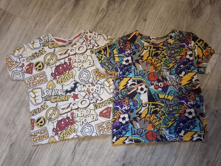 T-shirt wielokolorowy