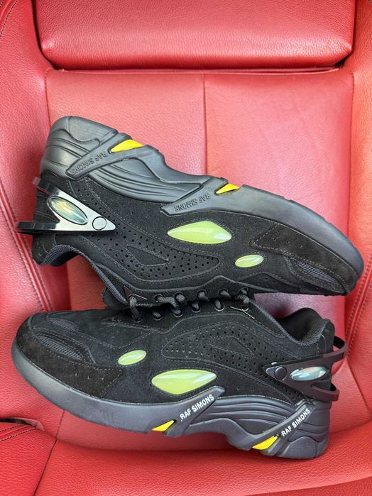 (БЕЗ ПЕРЕДОПЛАТИ) Raf Simons x Adidas Cylon-21 Black Yellow раф сімонс