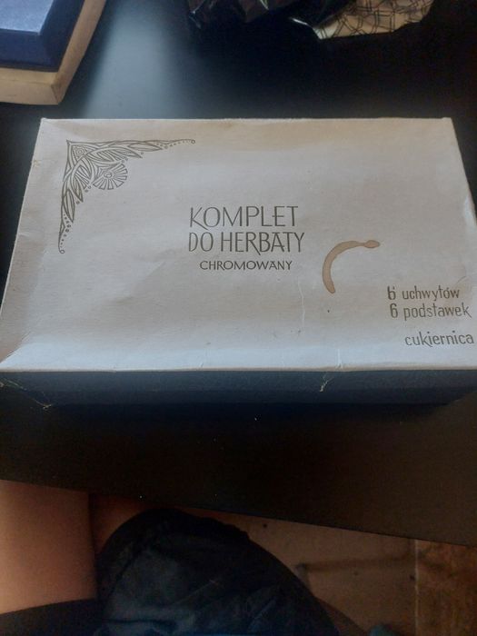 Komplet do herbaty prl