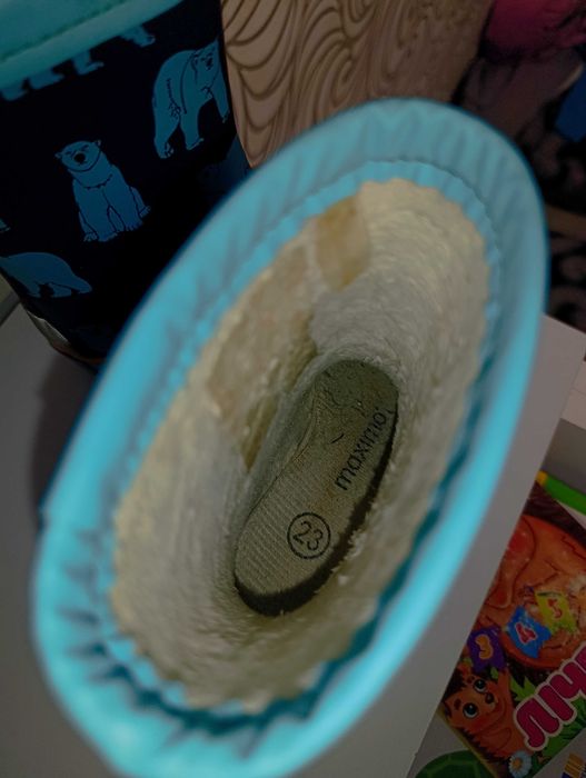 Резинові чоботи дитячі 23 розмір