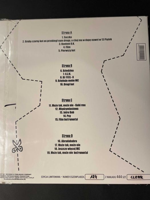 Kaliber 44 – W 63 minuty dookoła świata LIMITOWANY CLEAR  2LP AUTOGRAF