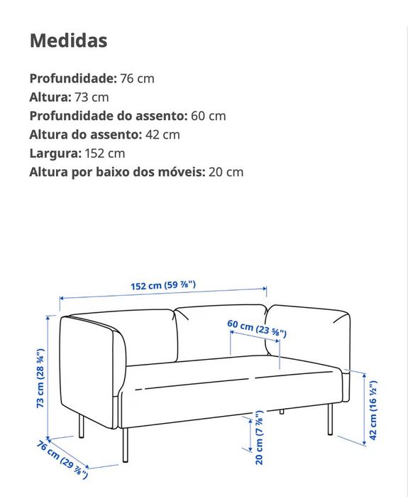Sofá Ikea  LILLEHEM