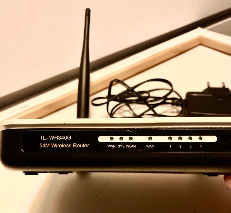 TP-LINK 54Mbps Wireless Router .Zobacz wszystkie moje przedmioty