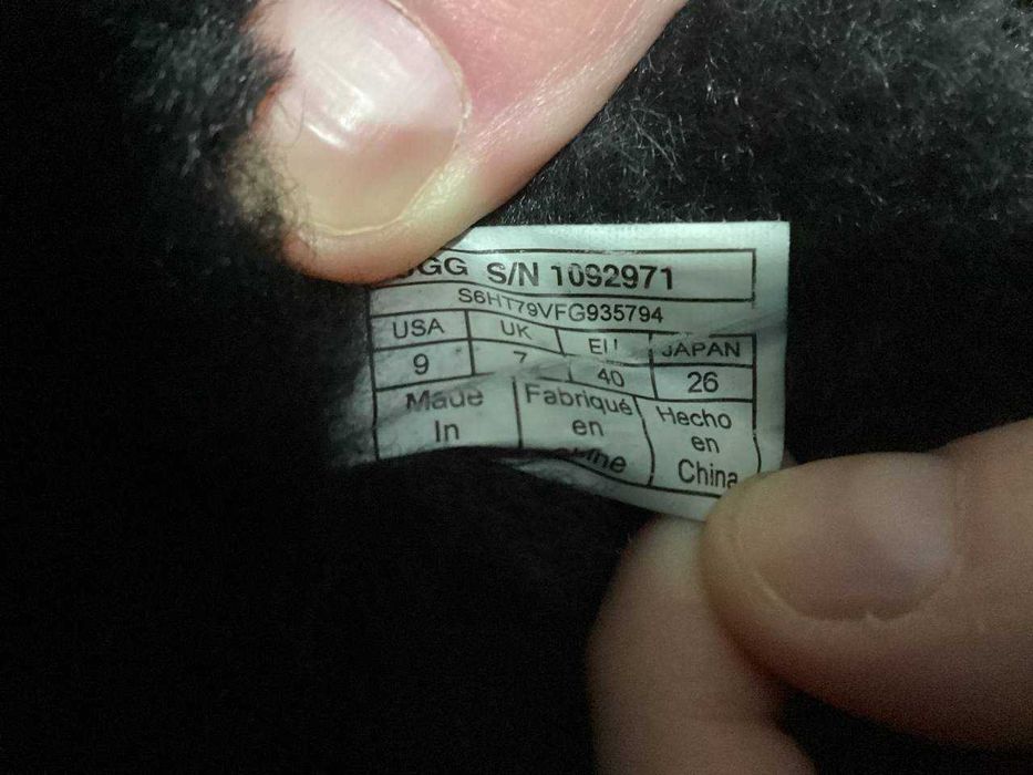 Сапоги UGG размер 40