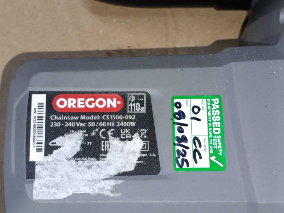 Piła łańcuchowa elektryczna 2400W Oregon / bez łańcucha i prowadnicy