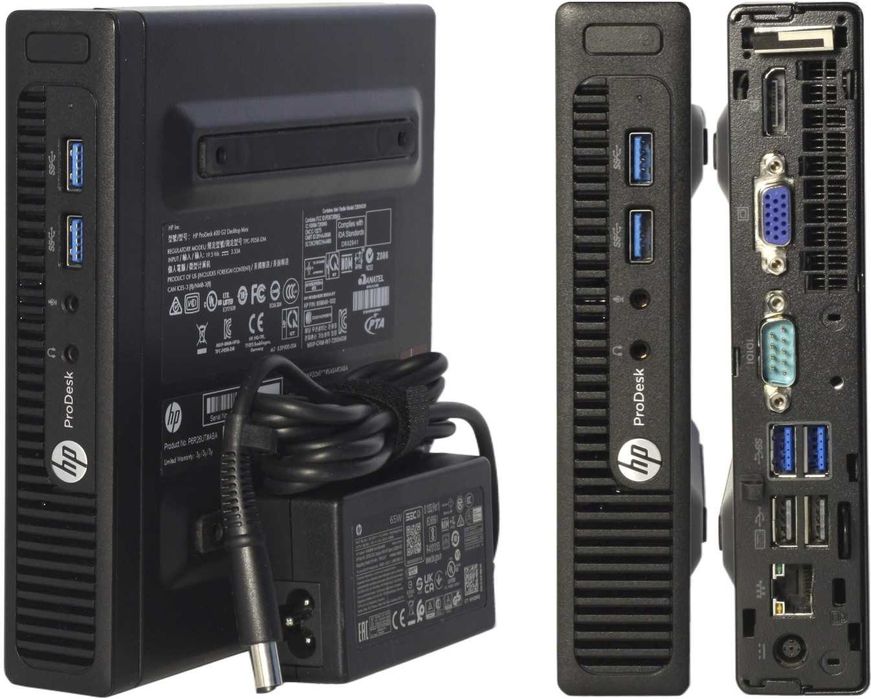 Микро HP ProDesk 400 G2 mini 35W (i5-6500T/8GB DDR4/Wi-Fi+BT/m.2/WIN)