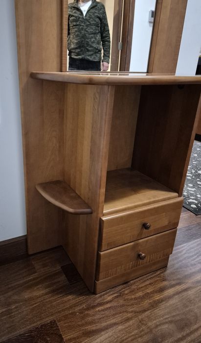 Bengaleiro/Móvel Hall de entrada com arrumação Pinho de mel