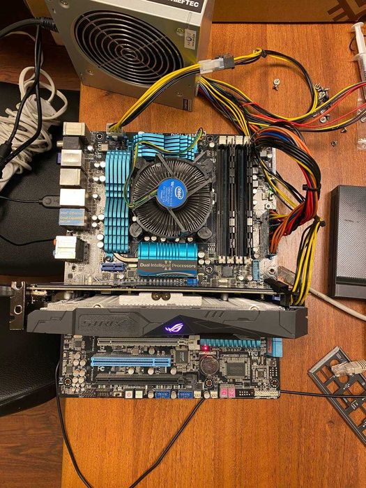 Комплект Asus p8z68 deluxe/gen3 + Core i7 3770K + 16 GB DDR3