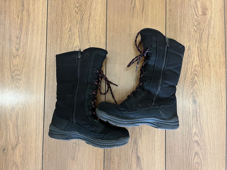 Buty zimowe dziewczęce, rozm. 34