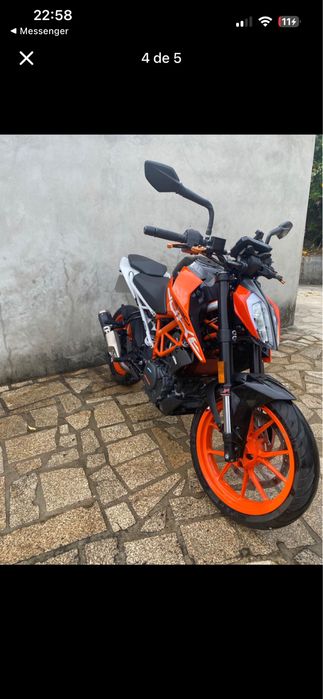 Ktm duke 390. Mota