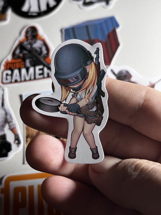 Стікери наліпки «Pubg» 29 штук