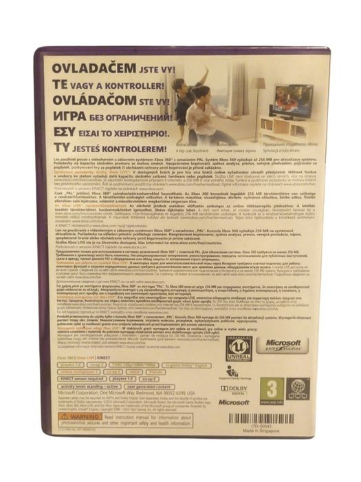 Gra na konsole Xbox 360 Kinect adventures