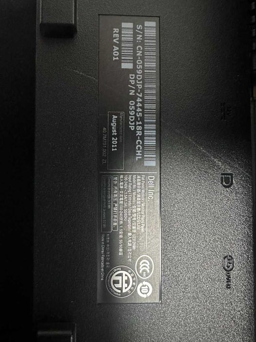 Монитор DELL Ultrasharp U2312Hm / 23 Дюймів / IPS / 1920x1080