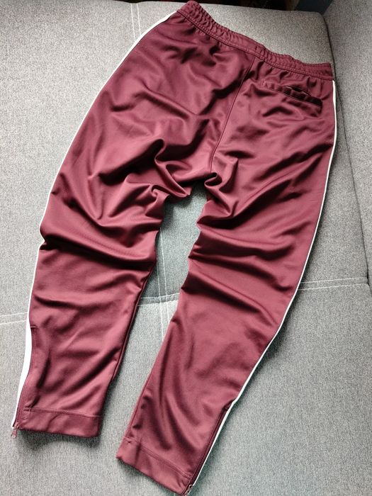 Burgundowe spodnie dresowe męskie Nike rozmiar S