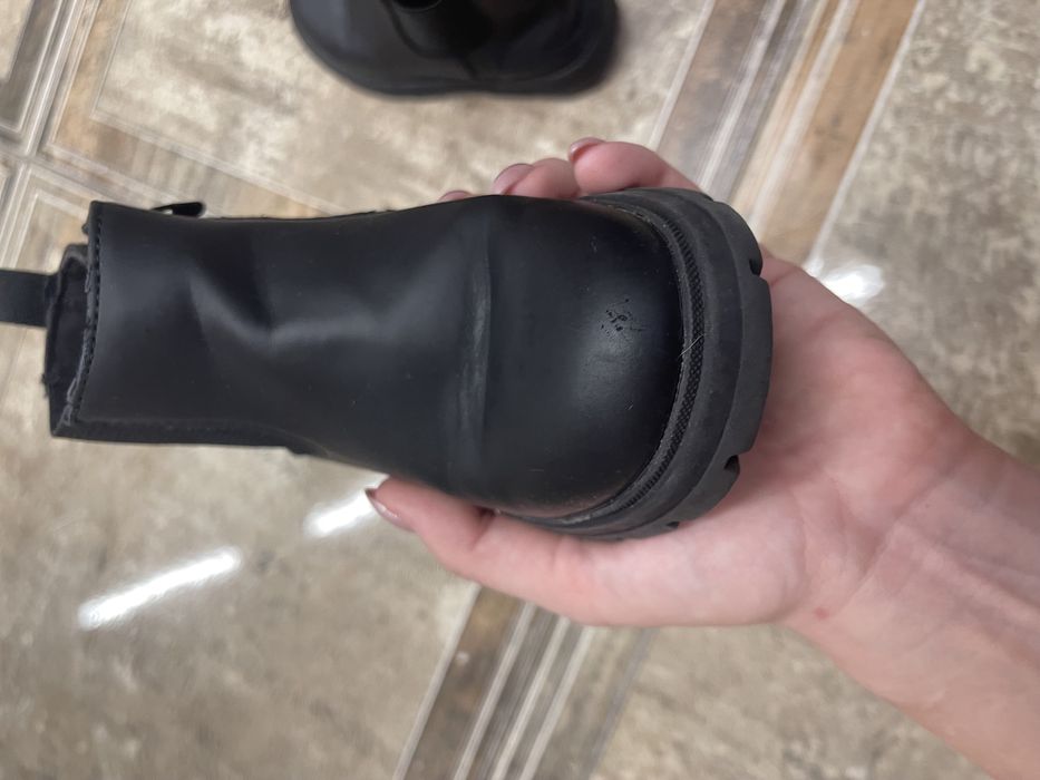 Демо ботинки для дівчинки zara, зара, прімарк 26,27 розмір