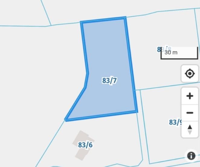 Działka budowlana 30,06 ar z warunkami zabudowy | prąd | 2km od Rypina