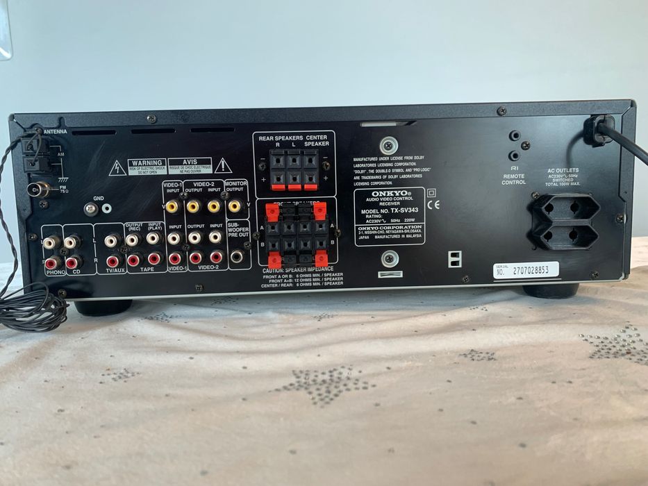Aplituner AV Onkyo TX-SV343