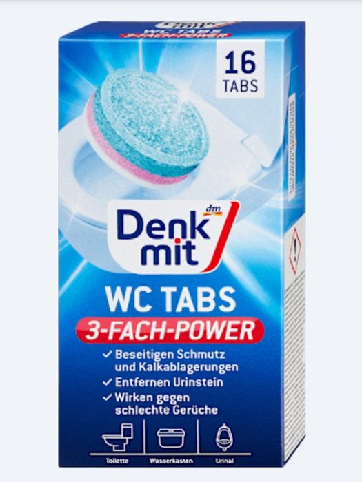 Denkmit® Денкміт таблетки для унітазу, 16 шт.