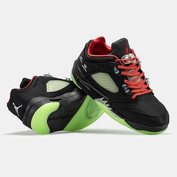 Кросівки Nike Air Jordan 5 Low x Clot Jade LUXE