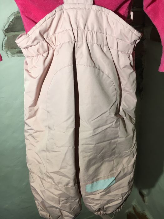 Фліс поддева штани полукомбінезон зимовий комплект H&M 74 - 80