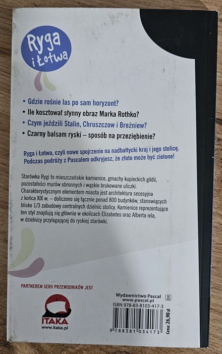 Ryga i Łotwa. Pascal Lajt Przewodnik