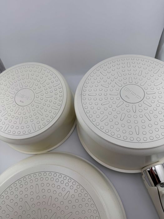 Gipp zestaw garnków patelni z uchwytami