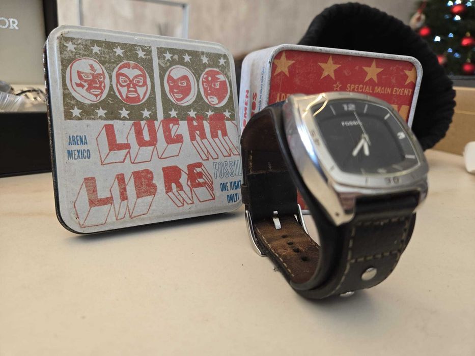 Relógio Fossil AM9636 – Usado com Caixa