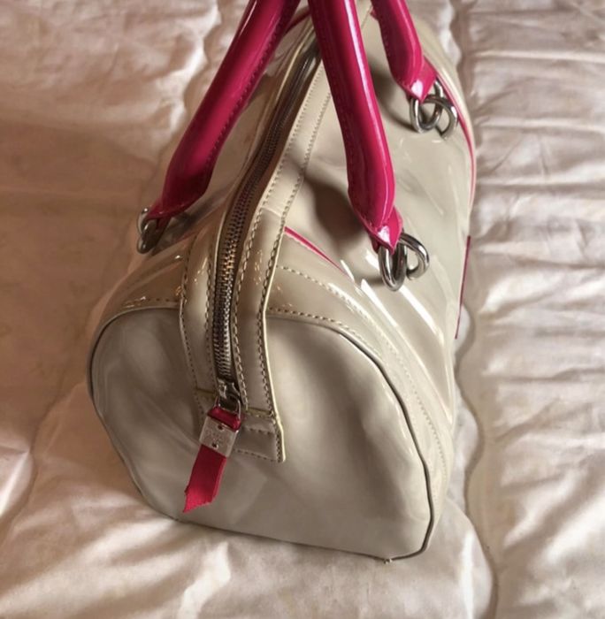 Mala Versace Jeans Original Rosa e Bege