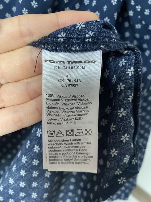 Koszula z wiskozy Tom Tailor