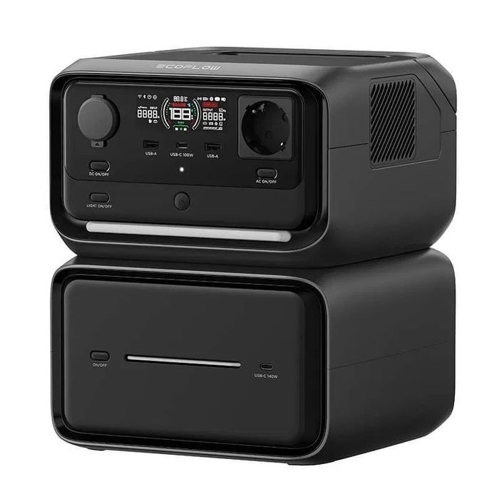 EcoFlow RIVER 3 Max Plus (858 Вт·г / 600 Вт)