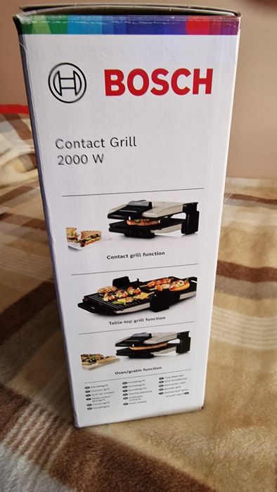 Grelhador de placas de cerâmica  BOSCH  2000 W