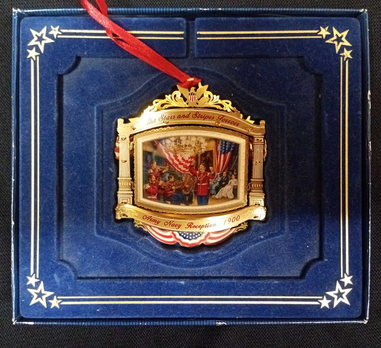 Різдвяна плакетка від Амбасади Сполучених Штатів 2010/ Знак/ Сувенір/