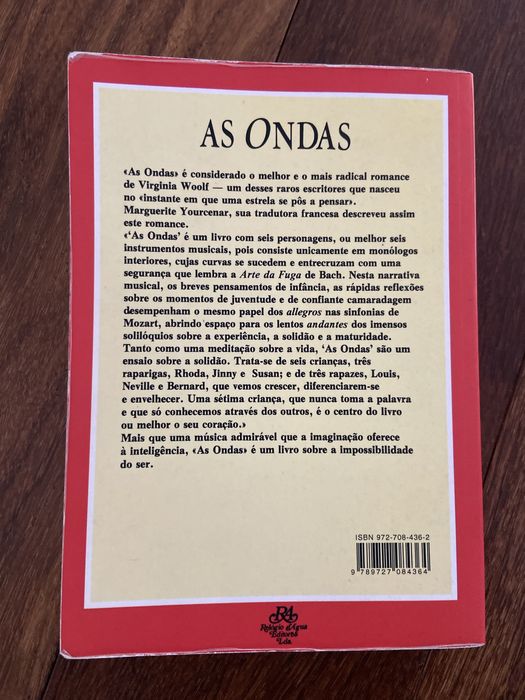 Livro Virginia Woolf “As Ondas”