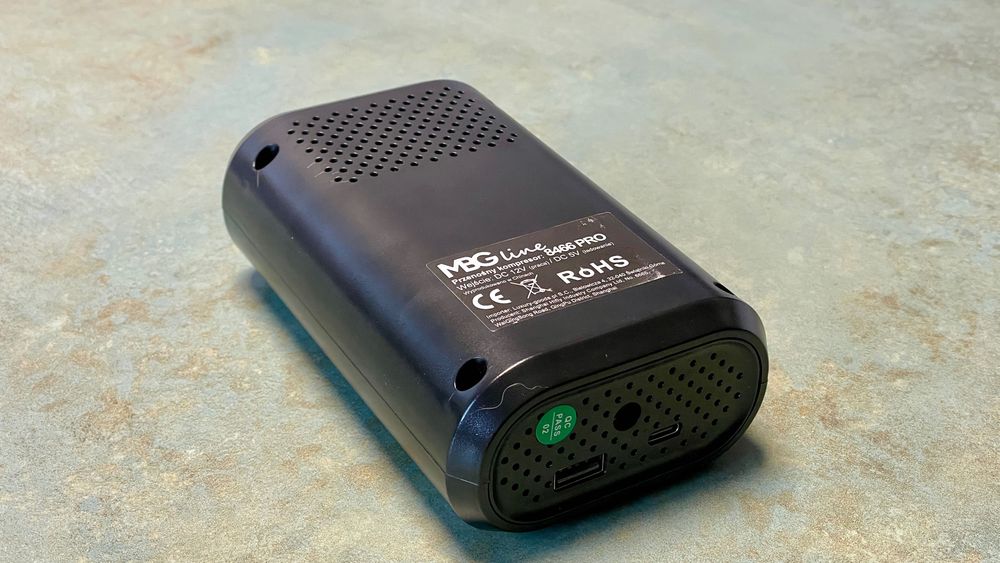Pompka Elektryczna mini kompresor USB Powerbank MBG Line 8466 PRO